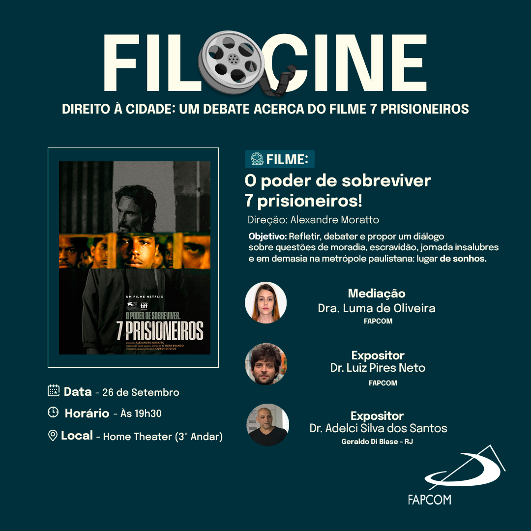 FiloCine 2023 - FAPCOM | Faculdade Paulus de Tecnologia e Comunicação